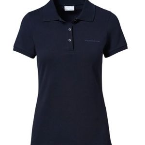 Porsche Lifestyle Women's Polo Shirt – Sport - Size XS Brand New Color Blue
